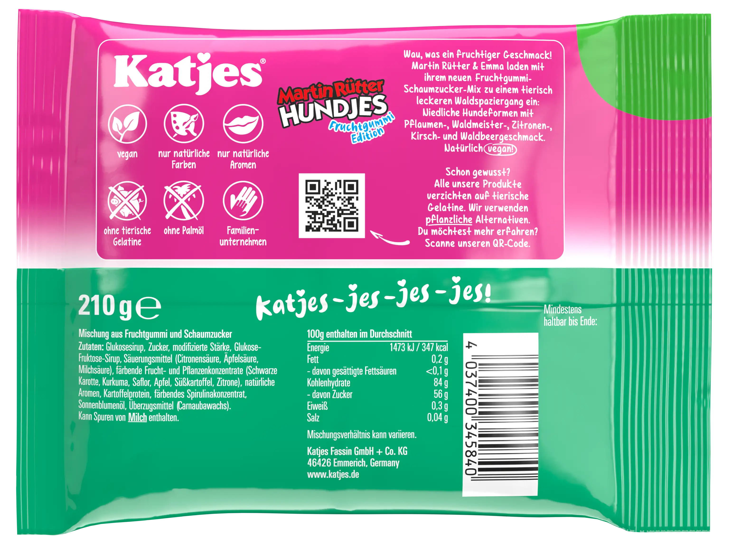 Martin Rütter Hundjes Fruchtgummi 210g 18er Karton - Image 3