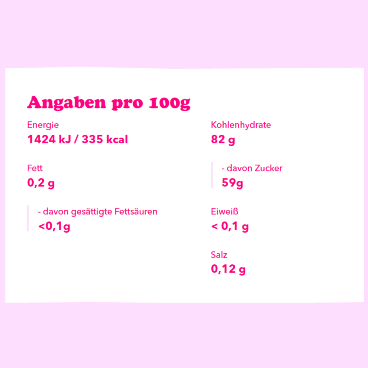 Wunderland Pink Edition 210g 20er Karton - Image 4
